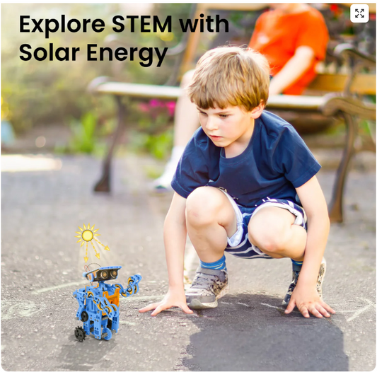 Wheely Solar bot - 196pcs Assembly
