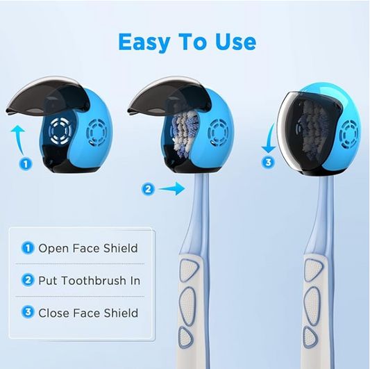 CAP TOOTHBRUSH COVERS ( 4pcs Pack )